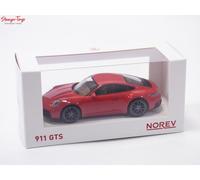 1:43 NOREV Porsche 911 992 Gts Coupe 2024 Red NV750066 Model