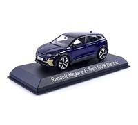 Renault Megane E-Tech 100% Electric 2022 in dark blue, 1:43 scale Norev model