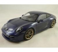 Norev Porsche 911 (992) GT3 Touring 2021 Dark Blue Metallic Model Car 1:18