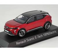 MODELLINO SCALA COMPATIBILE CON RENAULT SCENIC E-TECH 100% ELECTRIC 2024 FLAME RED/BLACK 1:43 NOREV NV517936