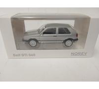 Volkswagen VW Golf 2 GTI G60 Model Car From Norev IN 1:43 Silver