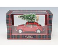 NOREV 841006 Volkswagen - Beetle Kafer Maggiolino Christmas 1973 - Red - 1/43