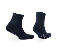 Norfolk 2 Pair Pack Unisex Extra Wide Ankle Length Foot Bottom Cushioned Comfort Men's & Women's Socks Ideal for Swollen Legs, Feet and Ankles with Loose Top Design - Lima