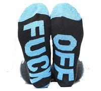 Norfolk and Way Pack of 6 Novelty Fuck off Socks Size 4-6 EU 36-38