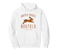 NORFOLK BROADS COUNTRYSIDE RABBIT Pullover Hoodie