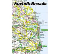 Norfolk Broads Notebook: 120 page lined notebook, with 6"x9" white pages. Norfolk Broads Map on front and back cover. Great gift idea for someone who ... Norfolk, boating, maps and exploring.