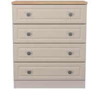 Norfolk Chest - 4 Drawer - Cashmere and Oak