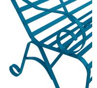 Norfolk Garden Furniture The 2.5 Seater Classic Bench - Summer Sky