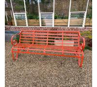 Norfolk Garden Furniture The 4 Seater Classic Bench - Terracotta