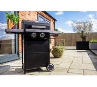 Norfolk Grills Vista 200 Gas 2 Burner with Side Burner Black