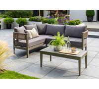 Norfolk Leisure Arden Rope Outdoor Corner Sofa - Grey