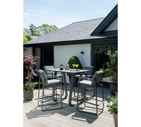 Norfolk Leisure Babingley Bar Set in Grey in Dark Grey Norfolk Leisure Dark Grey