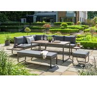 Norfolk Leisure Norfolk Collection Billingford 5pcs Large Corner Set, Grey