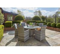 Norfolk Leisure Norfolk Collection Burnham XL Six Seat Set, Grey