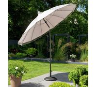 Norfolk Leisure Carrousel 2.5m Tilting Garden Parasol - Grey