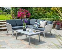 Norfolk Leisure Chedworth Outdoor Corner Lounge Set - Grey