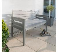Norfolk Leisure Florenity Grigio Two Seat Bench