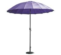 Norfolk Leisure Geisha 2.5m Tilting Garden Parasol - Purple