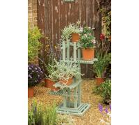 Norfolk Leisure Lifestyle Verdi Plant Stand in Green Norfolk Leisure Lifestyle Green
