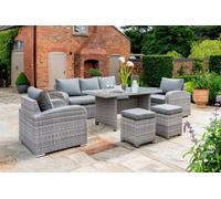 Norfolk Leisure Longbeach Outdoor 5 Seat Lounge Set