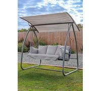 Norfolk Leisure Newmarket 3 Seat Swing Grey