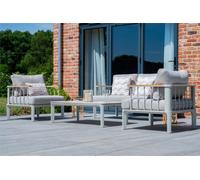 Norfolk Leisure Norfolk Collection Taunton Aluminium Round Side Bar Lounge Set