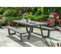 Norfolk Leisure Norfolk Collection Wembly Picnic Table in Grey
