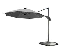 Norfolk Leisure One Box (W) 3M (H) 2.5M Dark Grey Cantilever Parasol