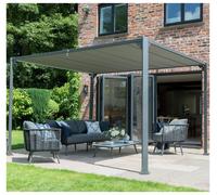 Norfolk Leisure Pandora 3m x 3m Garden Gazebo - Grey