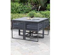 Norfolk Leisure Sheringham Rope Cube Dining Set