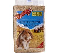 Norfolk Pastures Dust Extracted Barley Straw (Bulk Bale) (approx 5+kg)