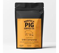 Norfolk Pig Coffee Co., Ground Coffee, Medium Dark Roast, Single Origin, Costa Rica SHB Campana Coffee, Washed Process, High Altitude 1300m+