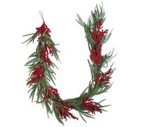 Norfolk Pine Garland, Christmas Garland Hanging Norfolk Pine Stems for Christmas Stairs Railing Fireplace Mantle Decor, Xmas Decor