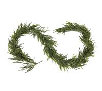 Norfolk Pine Garland - Real Touch Cedar Greenery for Table Mantle Wall Decor