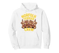 Norfolk Terrier Crew Scruffy Cartoon Pet Dog Puppy Breed Pullover Hoodie