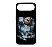 Norfolk Terrier Howling to the Moon Retro 90's Dog Case for iPhone Air