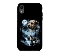 Norfolk Terrier Howling to the Moon Retro 90's Dog Case for iPhone XR