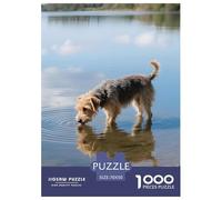 Norfolk Terrier Puzzle 1000 Pieces for Adults Mindful Relaxing Hobby Pet Dog Eco-Friendly Thick Board 70x50cm/1000pcs