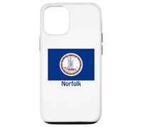 Norfolk Virginia USA Flag Souvenir Case for iPhone 12/12 Pro