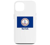 Norfolk Virginia USA Flag Souvenir Case for iPhone 13