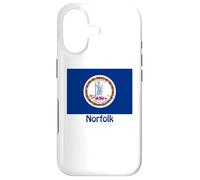 Norfolk Virginia USA Flag Souvenir Case for iPhone 17
