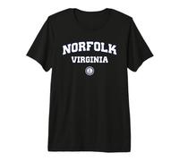 Norfolk Virginia (VA) Premium T-Shirt