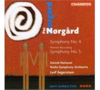 NORGARD/SEGERSTAM/DANISH NATIONAL RADIO SYMPH: SYMPHONIES 4 & 5 - CD