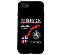 Norge Adventure Is Out There - Norway Norwegian Flag Case for iPhone SE (2020) / 7/8