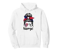 Norge - Norway Flag Women Proud Norwegian Fans Supporters Pullover Hoodie