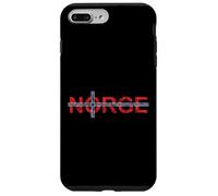 Norge Norway Norwegian Flag Nordic Cross Travel Europe Case for iPhone 7 Plus/8 Plus