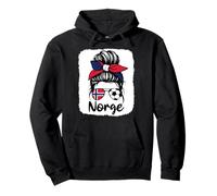 Norge Women Norway Flag Proud Norwegian Fans Supporters Pullover Hoodie