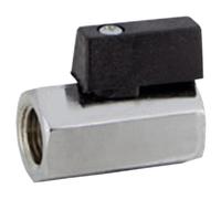 Norgren Mini Ball Valve Through-Flow G1/4 Female/Female