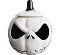 NORHI Christmas Cookie Jar, Halloween Cookie Jar Halloween Candy Jar Christmas Candy Jar (Color : B)