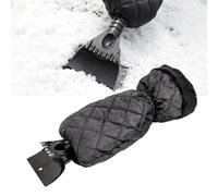 Norhogo 1pcs Glove Ice Scraper for Car Windscreen Set, Ice Scraper with Glove, Snow Scraper with Warming Soft Lined Glove, magic ice scraper for car windscreen for Car SUV Truck Windscreen and Windows